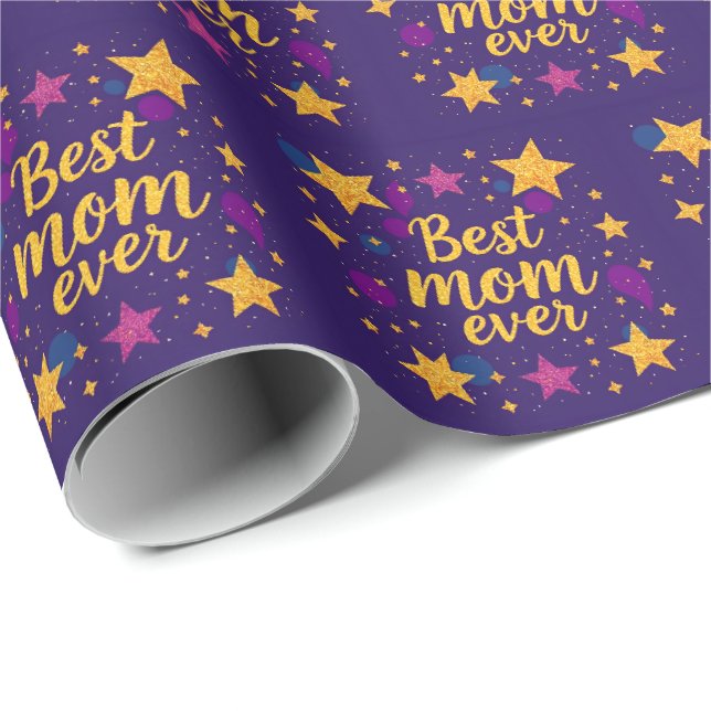 Stars Trendig Luxury Gift Collection Presentpapper (Rullad Hörn)