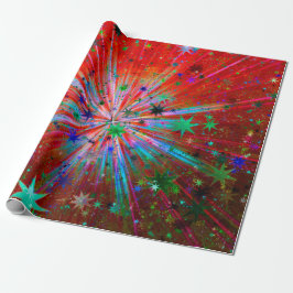 Stars Wrapping Papper Presentpapper