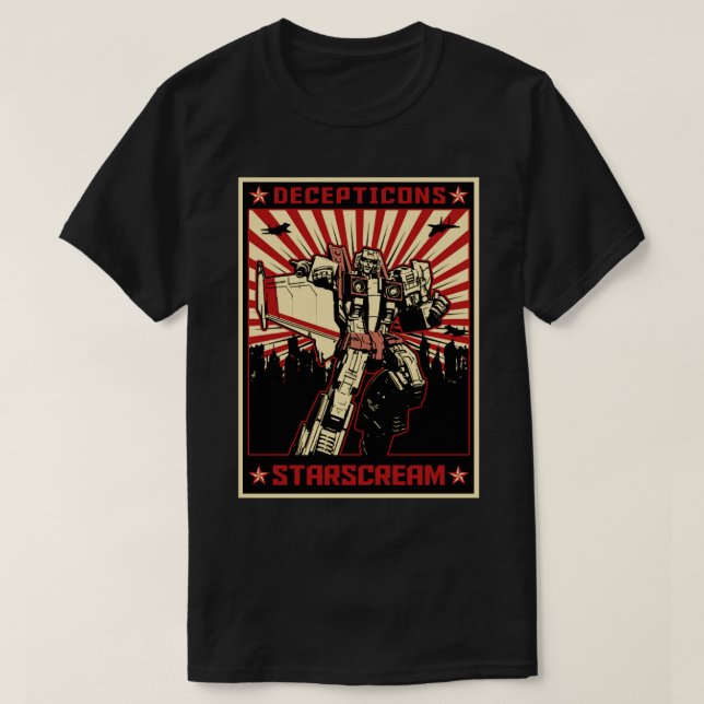 STARSCREAM PROPAGANDA T SHIRT (Design framsida)