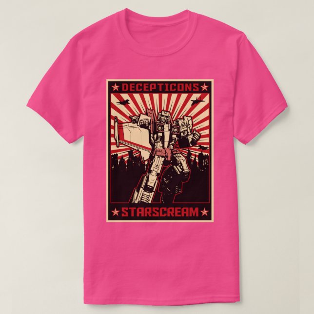 STARSCREAM PROPAGANDA T SHIRT (Design framsida)