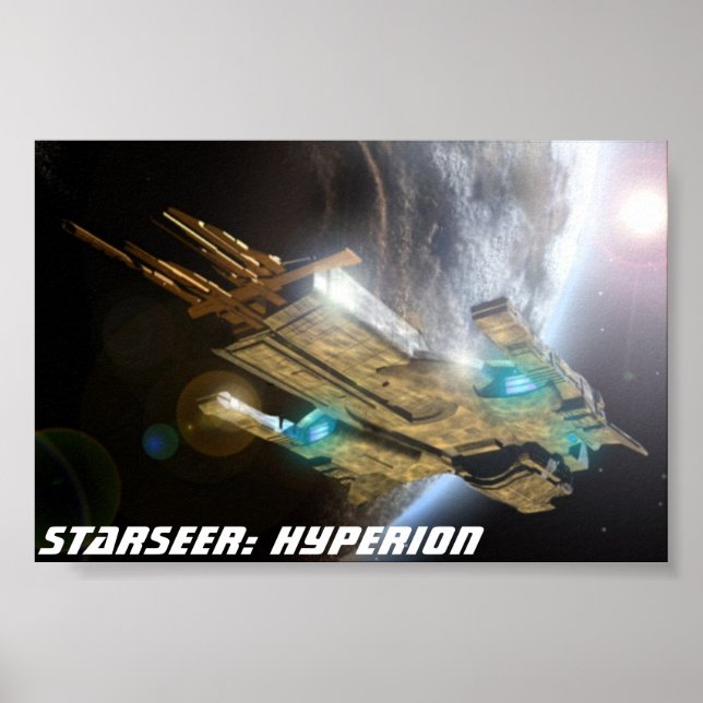 Starseer: Poster Hyperion (Framsidan)
