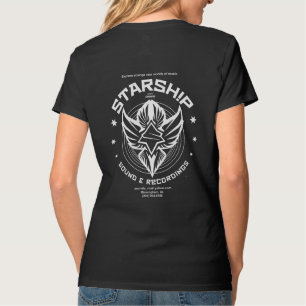 STARSH! P-ljud & inspelningutslagsplats (kvinna T-shirt