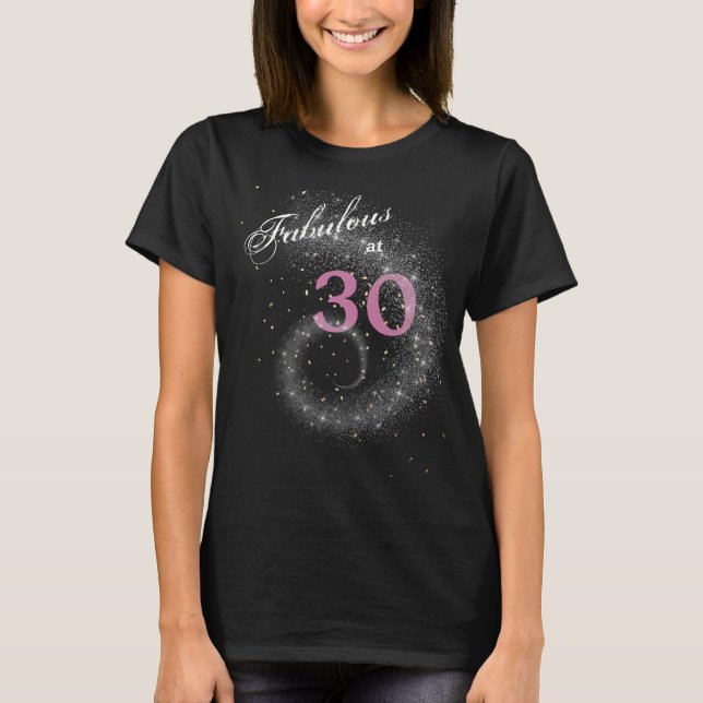 Starshine Fabulous vid 30 T Shirt (Framsida)