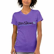 StarShine Magasin Logo Lila T-Shirt
