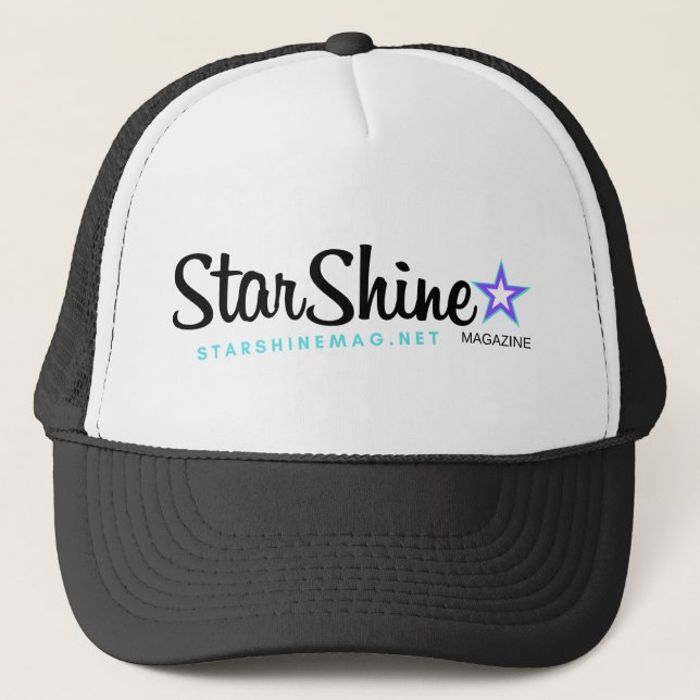 StarShine Magazine Logotyp Truckerhatt Keps (Framsida)