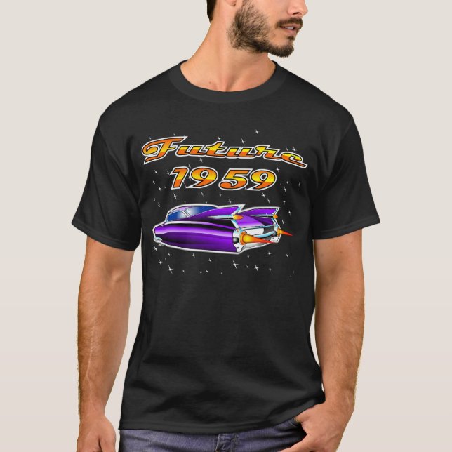 Starship - framtid 1959 tee shirt (Framsida)