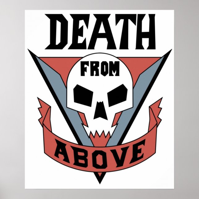 Starship Troopers död ovanifrån Poster (Framsidan)