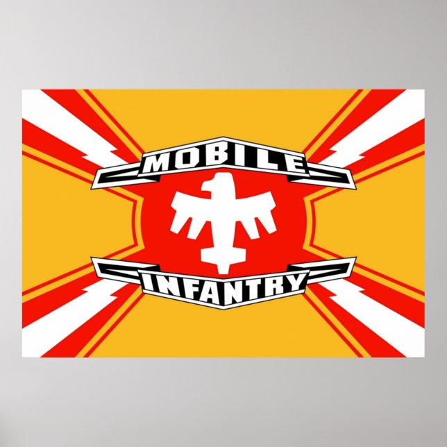 Starship Troopers Mobile Infantry Poster (Framsidan)