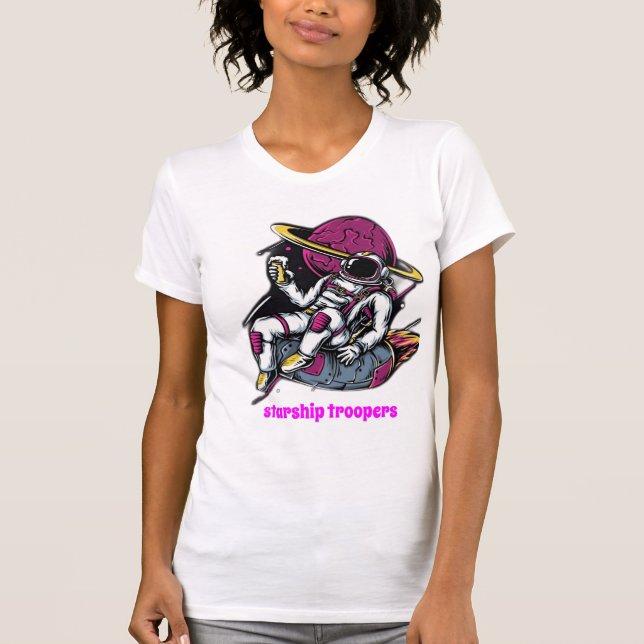 Starship Troopers Women's Basic T-Shirt (Framsida)