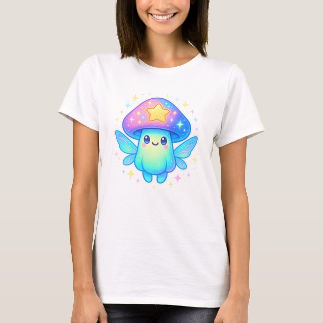 Starshroom Kawaii Shirt T Shirt (Framsida)