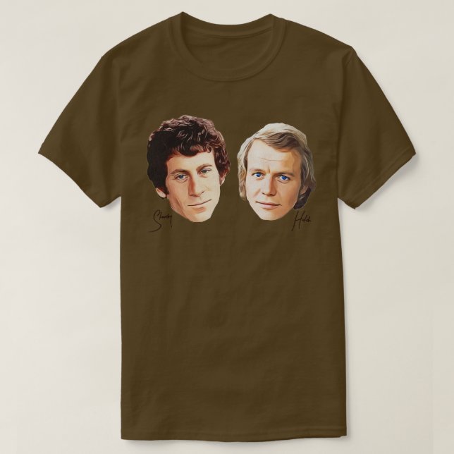 Starsky och Hutch T Shirt (Design framsida)