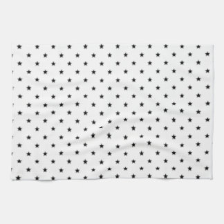 STARSO7 BLACK WHITE STARS MÖNSTER GRAPHICS BACKGRO KÖKSHANDDUK