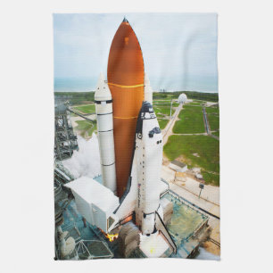 Start av STS-135 Space Shuttle Atlantis Kökshandduk