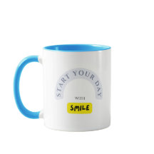 Start Day with Smile - GoodWords Mugg