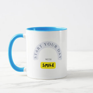 Start Day with Smile - GoodWords Mugg