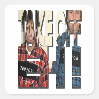 Start, Eh - Canadian Comedy Legends Fyrkantigt Klistermärke