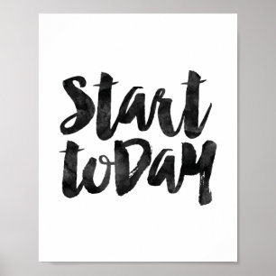 Start i dag poster