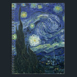 Start nattsmålning Vincent van Gogh Fine Art Anteckningsbok<br><div class="desc">Vincent van Gogh (holländska,  1853-1890) Starry Natt,  1889,  Oil on canvas Unframed: 73 × 92 cm Det har funnits i den permanenta samlingen av Modern Art-museet i New York City sedan 1941. Detta mästerverk betraktas som ett av hans finaste verk.</div>