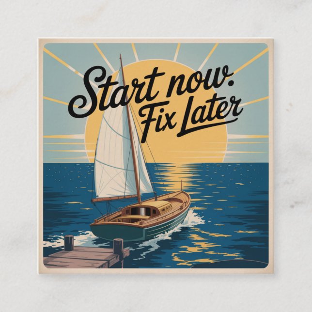 Start Now. Fix Later (Framsida)