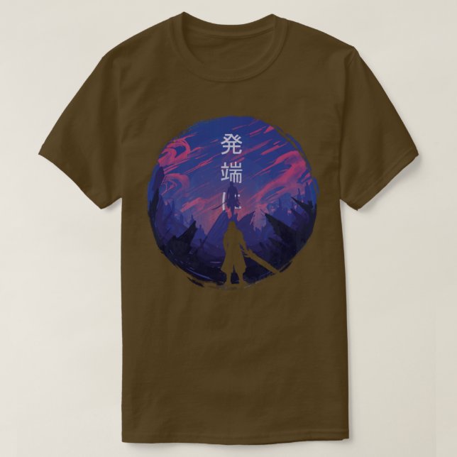 Start och EndDMC5Djävulen kan Gråta V T Shirt (Design framsida)