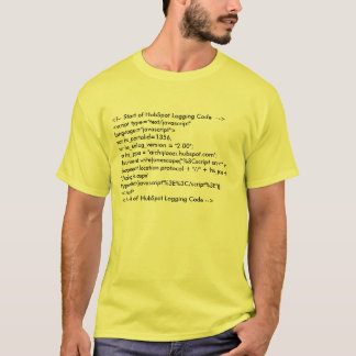 <!-- Start of HubSpot Logging Code --><script… Tee Shirt