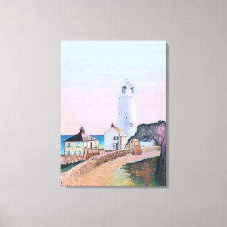 "Start Point Lighthouse" av Gordon Ashton. Canvastryck