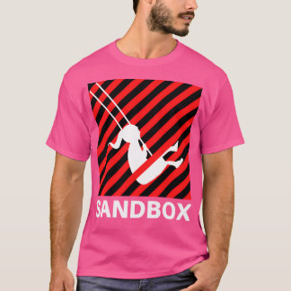 Start - Sandbox-Logotyp (svart version) T Shirt