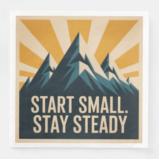 Start Small. Stay Steady Pappersservett