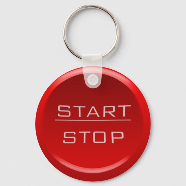 START_STOP_KEYCHAIN NYCKELRING (Framsida)