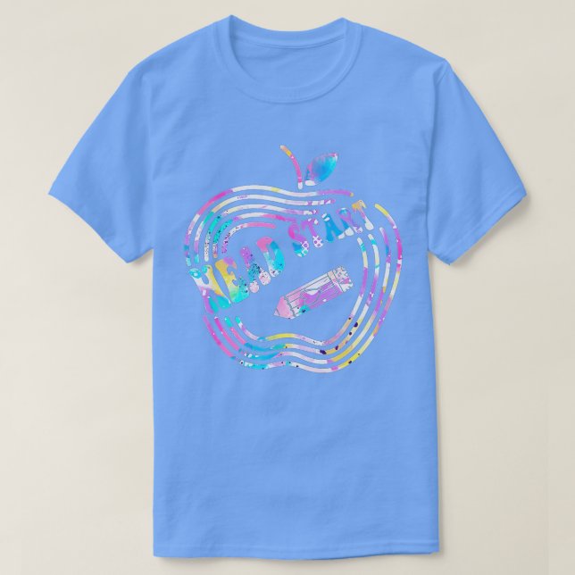 Start-titel för teamhuvud - Äpple Back to school T Shirt (Design framsida)
