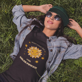 Start your Day with Solar Power - Solarenergie T Shirt