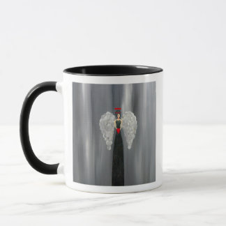 Start your day with this beautiful angel mug.  mugg