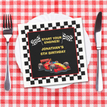 Start Your Engines! Fun Racing Driver Birthday
