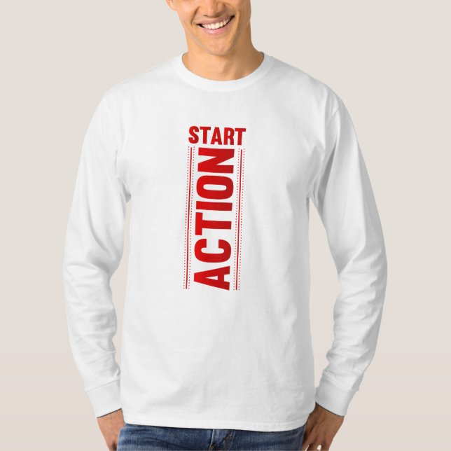 Starta åtgärd: Ignorera resan T Shirt (Framsida)