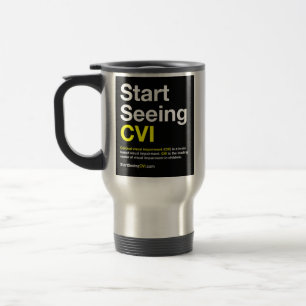 Starta att se itinerant CVI/travel mug Resemugg