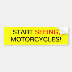 Starta att se, motorcyklar bildekal