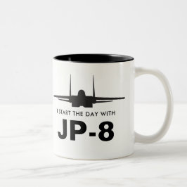 Starta dagen med JP-8 den väldiga muggen för örnen Två-Tonad Mugg