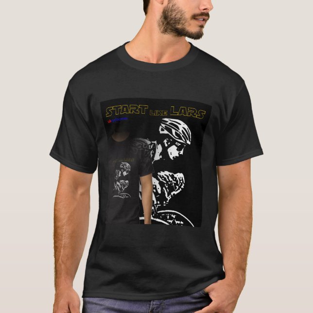 Starta den lika Lars t-skjortan Tee Shirt (Framsida)