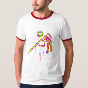 starta den Mång--Splat lycklig Tee