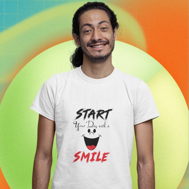Starta din dag med en mil t shirt (Skapare uppladdad)