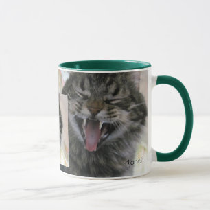 Starta din dag med kaffe och ett skratt mugg