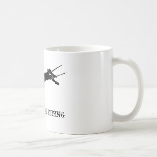 Starta din fridag med en flygTrapeze Coffeemug Kaffemugg