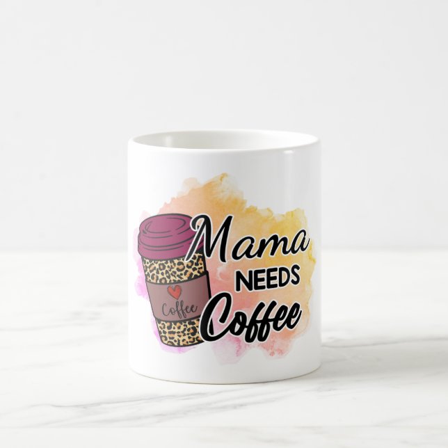 Starta din Höger med vår "Mamma Needs Coffee" Kaffemugg (Center)