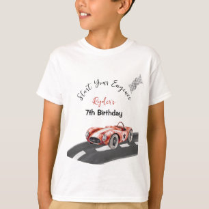 Starta Din Motor Alla Åldrar Födelsedag T Shirt
