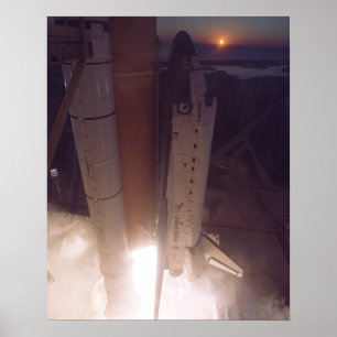 Starta Discovery of Space Shuttle (STS-102) Poster