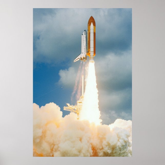Starta Discovery of Space Shuttle (STS-114) Poster (Framsidan)