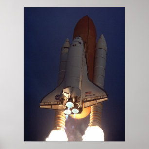 Starta Discovery of Space Shuttle (STS-96) Poster