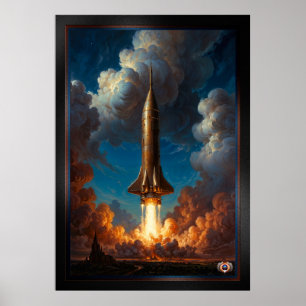 Starta en återloppsande återloppsraketer poster