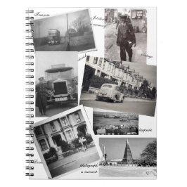 Starta en minnesvintage anteckningsbok