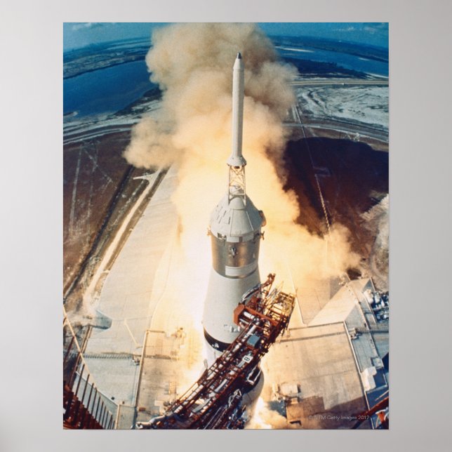 Starta en rakett poster (Framsidan)